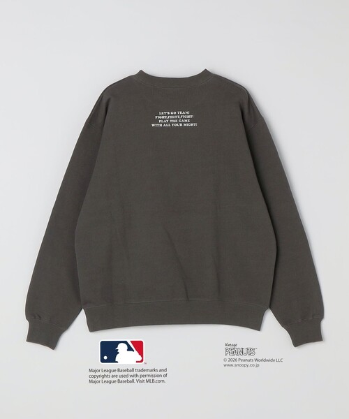 SHIPS（シップス）の「SHIPS: PEANUTS×MLB スウェット（スウェット・メンズ・ライトグレー/ダークグレー/ネイビー・SMALL/MEDIUM/LARGE/X-LARGE）」の19枚目の写真