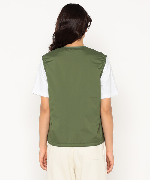 DANTON（ダントン）の「Women's Insulation Collarless Vest（その他アウター・レディース・オリーブ/ピンク/ブラック/アイボリー/ブラウン系その他2・M/XS/S）」の11枚目の写真