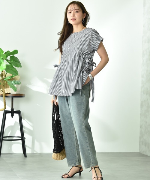 INTERPLANET（インタープラネット）の「デニムシェフパンツ（その他パンツ・レディース・ライトブルー/ブルー・MEDIUM/LARGE）」の19枚目の写真