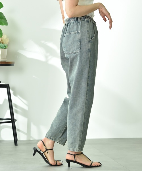 INTERPLANET（インタープラネット）の「デニムシェフパンツ（その他パンツ・レディース・ライトブルー/ブルー・MEDIUM/LARGE）」の10枚目の写真