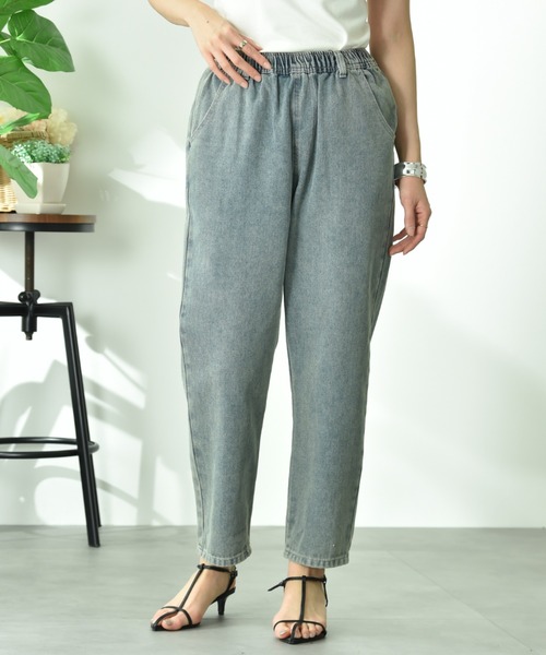 INTERPLANET（インタープラネット）の「デニムシェフパンツ（その他パンツ・レディース・ライトブルー/ブルー・MEDIUM/LARGE）」の6枚目の写真