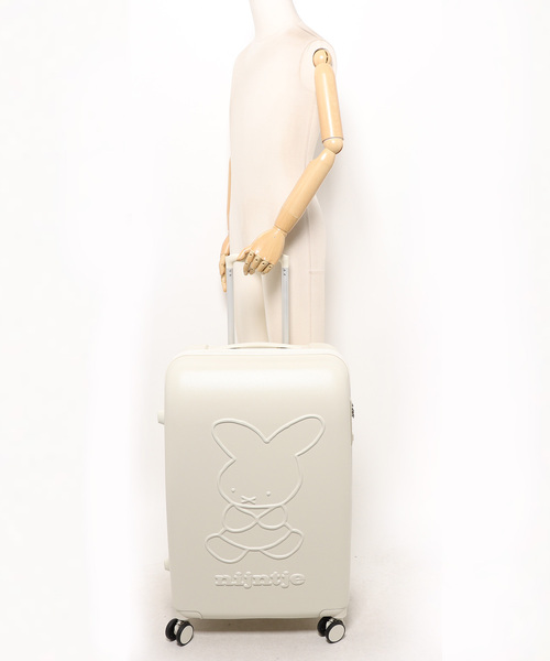 Miffy( ミッフィー)の「【miffy/ミッフィー】 70thアイテム ナインチェ キャリーケース 81L(スーツケース/キャリーバッグ・レディース・アイボリー・FREE)」の6枚目の写真