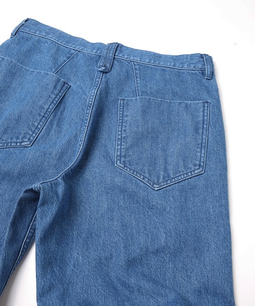 CULLNI(クルニ)の「Asymmetrical Pocket Straight Denim Pant(デニムパンツ・メンズ・ネイビー/ブラック/ブルー・2/1/0)」の9枚目の写真