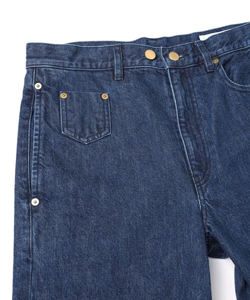 CULLNI(クルニ)の「Asymmetrical Pocket Straight Denim Pant(デニムパンツ・メンズ・ネイビー/ブラック/ブルー・2/1/0)」の13枚目の写真