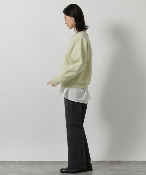 LAKOLE（ラコレ）の「アソート裾レイヤード長袖 / 638329（Tシャツ/カットソー・レディース・オフホワイト/ホワイト/その他9/ブラック・FREE）」の16枚目の写真