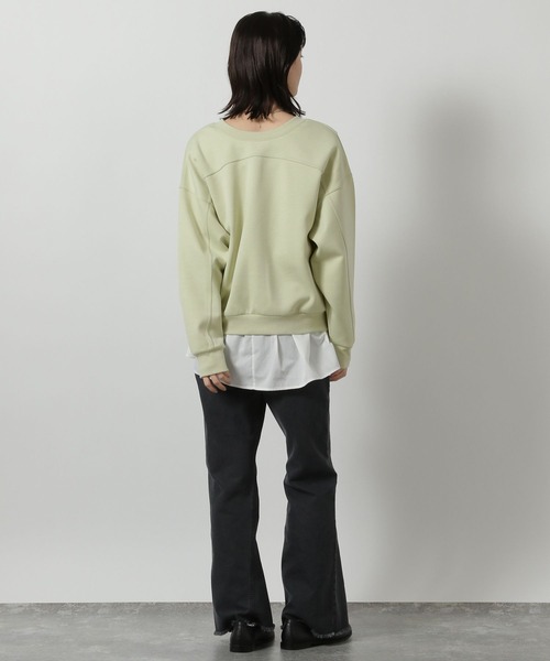 LAKOLE（ラコレ）の「アソート裾レイヤード長袖 / 638329（Tシャツ/カットソー・レディース・オフホワイト/ホワイト/その他9/ブラック・FREE）」の17枚目の写真