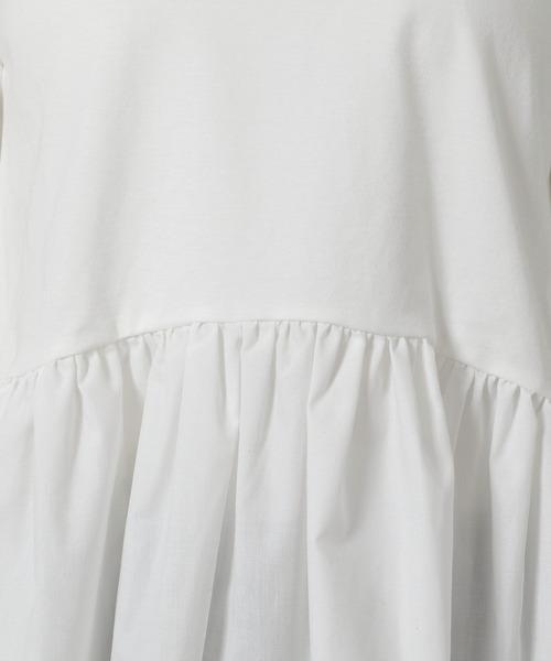 LAKOLE（ラコレ）の「アソート裾レイヤード長袖 / 638329（Tシャツ/カットソー・レディース・オフホワイト/ホワイト/その他9/ブラック・FREE）」の13枚目の写真