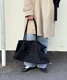 fredy emue | フェイクスエードワイドトートバッグ(トートバッグ)