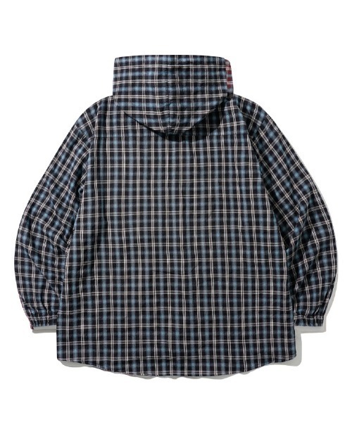NO NEED(ノーニード)の「【WV PROJECT】Bay overfit cheak hood shirts/JILS7771(シャツ/ブラウス・メンズ・バーガンディー/ブラック・M/L/LL)」の19枚目の写真