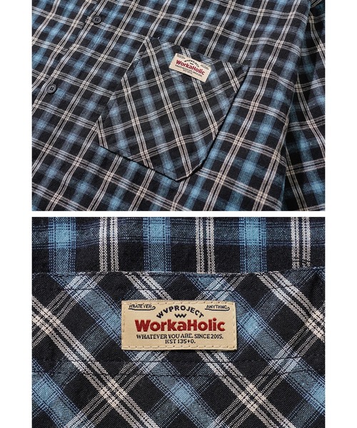NO NEED(ノーニード)の「【WV PROJECT】Bay overfit cheak hood shirts/JILS7771(シャツ/ブラウス・メンズ・バーガンディー/ブラック・M/L/LL)」の22枚目の写真