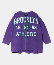 CUBE SUGAR（キューブシュガー）の「CUBE SUGAR/キューブシュガー　10/-天竺スノーウォッシュ カットオフ VネックPO（スウェット）」