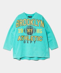 CUBE SUGAR（キューブシュガー）の「CUBE SUGAR/キューブシュガー　10/-天竺スノーウォッシュ カットオフ VネックPO（スウェット）」