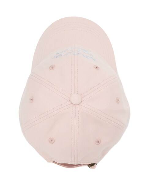 ITS'DEMO（イッツデモ）の「刺繍猫キャップ（キャップ・レディース・アイボリー/ベビーピンク/ブラック・00）」の6枚目の写真