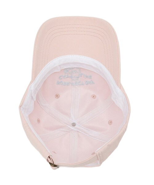 ITS'DEMO（イッツデモ）の「刺繍猫キャップ（キャップ・レディース・アイボリー/ベビーピンク/ブラック・00）」の7枚目の写真