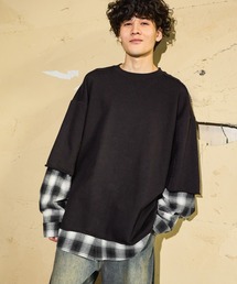 niko and... | レイヤードスリーブプルオーバー(Tシャツ/カットソー)