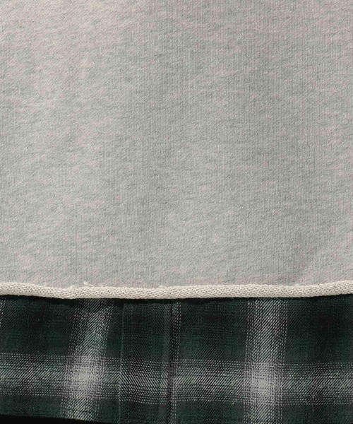 niko and...（ニコアンド）の「レイヤードスリーブプルオーバー（Tシャツ/カットソー・メンズ・ブラウン/ライトグレー/ブラック・LARGE/MEDIUM）」の16枚目の写真