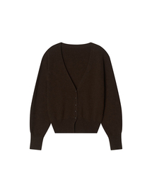 Dore wool cardigan _ Brown