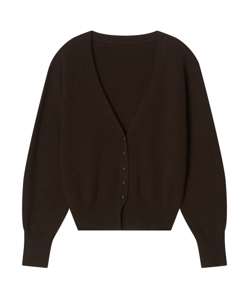 MAYVERU(メイバーユー)の「Dore wool cardigan _ Brown(カーディガン/ボレロ・レディース・その他・FREE)」の7枚目の写真