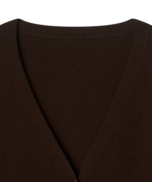 MAYVERU(メイバーユー)の「Dore wool cardigan _ Brown(カーディガン/ボレロ・レディース・その他・FREE)」の9枚目の写真