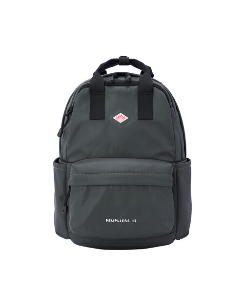 DANTON（ダントン）の「Kids' Polyester Twill Backpack〈PEUPLIERS 12〉（バックパック/リュック・キッズ・ブラック/グレー・-）」の2枚目の写真