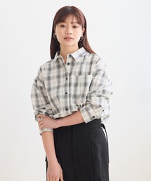 チェックシャツ656726