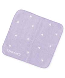 LOVETOXIC（ラブトキシック）の「ハート総柄ハンドタオル（ハンカチ/ハンドタオル）」