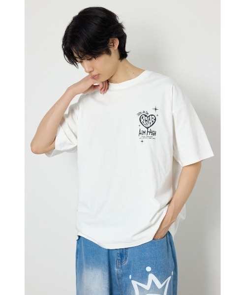 RODEO CROWNS WIDE BOWL(ロデオクラウンズワイドボウル)の「Key Ring Tシャツ(Tシャツ/カットソー・レディース・ブラック/ライトピンク/オフホワイト/ライトブラウン・MEDIUM/LARGE)」の9枚目の写真