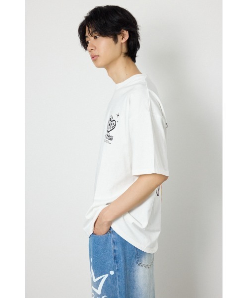 RODEO CROWNS WIDE BOWL(ロデオクラウンズワイドボウル)の「Key Ring Tシャツ(Tシャツ/カットソー・レディース・ブラック/ライトピンク/オフホワイト/ライトブラウン・MEDIUM/LARGE)」の10枚目の写真