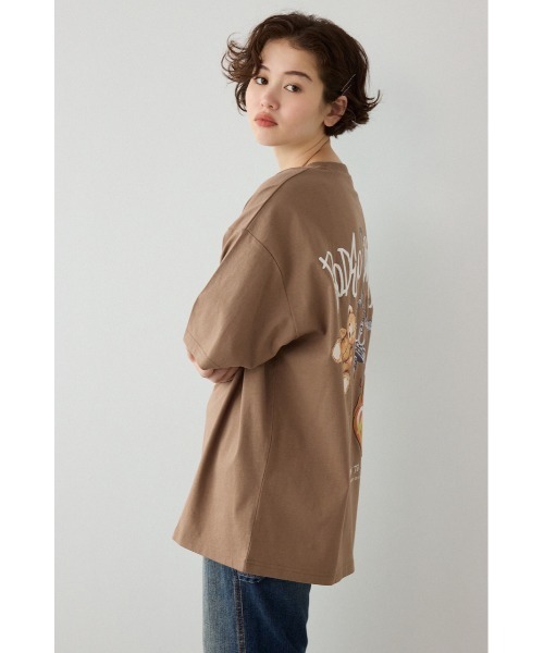 RODEO CROWNS WIDE BOWL(ロデオクラウンズワイドボウル)の「Key Ring Tシャツ(Tシャツ/カットソー・レディース・ブラック/ライトピンク/オフホワイト/ライトブラウン・MEDIUM/LARGE)」の16枚目の写真