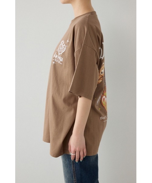 RODEO CROWNS WIDE BOWL(ロデオクラウンズワイドボウル)の「Key Ring Tシャツ(Tシャツ/カットソー・レディース・ブラック/ライトピンク/オフホワイト/ライトブラウン・MEDIUM/LARGE)」の22枚目の写真