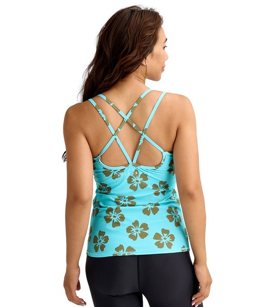 BILLABONG(ビラボン)の「BILLABONG/ビラボン タンクトップ UVカット 吸水速乾 セットアップ対応 BG013881 UT(タンクトップ・レディース・ブラック×ホワイト/アクア/ブラック・M/L)」の10枚目の写真