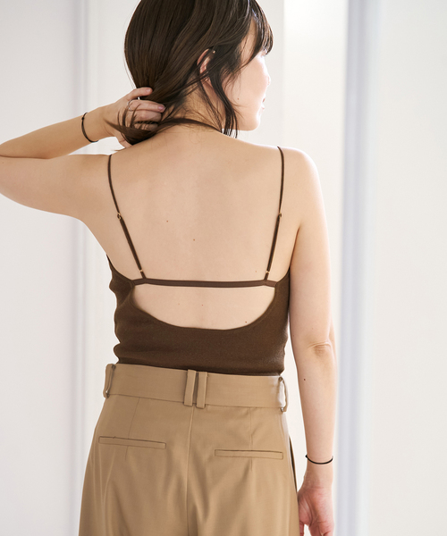 plage（プラージュ）の「パットニットキャミ（その他アンダーウェア/インナー・レディース・ブラック/ブラウン・FREE）」の17枚目の写真