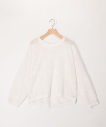 MICO COULIER | 透かし編み花柄プルオーバーニット(ニット/セーター)