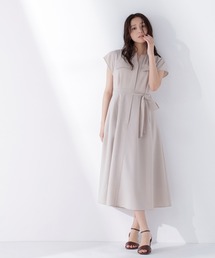 NATURAL BEAUTY BASIC | ◇スキッパーポケットシャツワンピース(シャツワンピース)