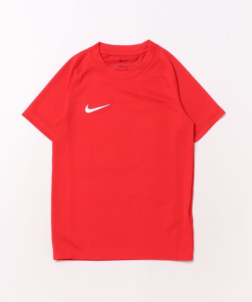 NIKE(ナイキ)の「《NIKEアパレル》Y NK DF PARK VIII JSY SS(Tシャツ/カットソー・キッズ・レッド/ネイビー/ロイヤルブルー/ホワイト/ブラック・130/140/150/160)」の1枚目の写真