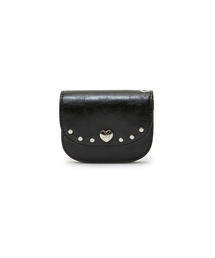 HEART LEATHER CROSS BAG AS7AB243