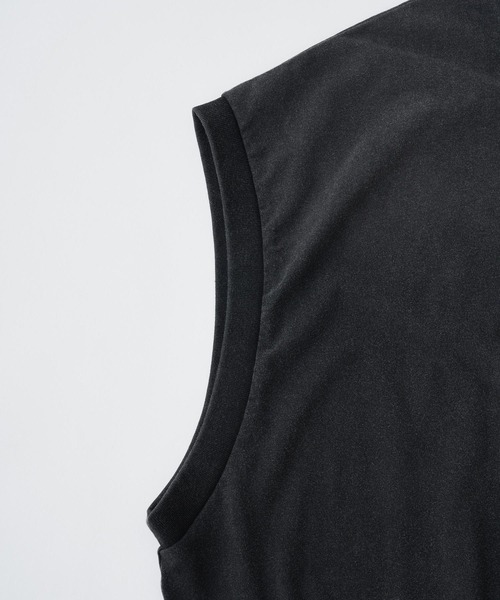 ADAM PATEK(アダムパテック)の「mta610-basic logo aging sleeveless ノースリーブ(AP2614026)(Tシャツ/カットソー・メンズ・ブラック/グリーン/ピンク/ホワイト・1/2)」の13枚目の写真