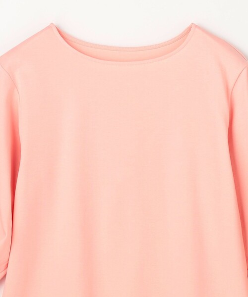 ANY(エニィ)の「【WEB限定】シルケットスムースツイストスリーブカットソー(Tシャツ/カットソー・レディース・ピンク系/ホワイト系/ダークブラウン系/グレー系・MEDIUM/LARGE)」の13枚目の写真