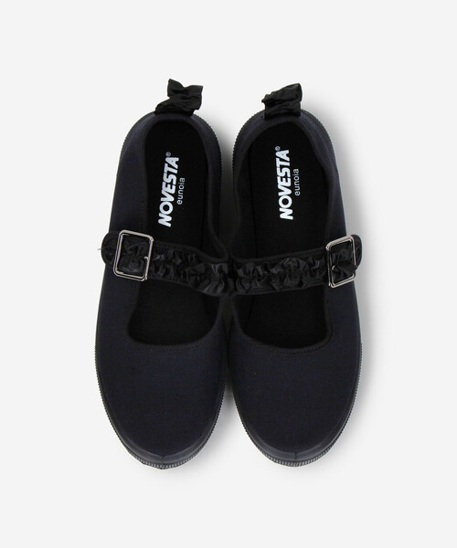 Bshop(ビショップ)の「eunoia × NOVESTA | ONE STRAP BUCKLE MARY JANE(スニーカー・レディース・ブラック・38/36/37)」の12枚目の写真