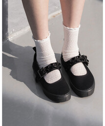 Bshop | eunoia × NOVESTA | ONE STRAP BUCKLE MARY JANE(スニーカー)