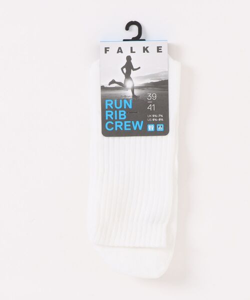 Bshop（ビショップ）の「FALKE | Run Rib Crew Socks（ソックス/靴下・メンズ・ブラック/ダークグレー/ライトグレー/ホワイト・42/43/39/41）」の2枚目の写真