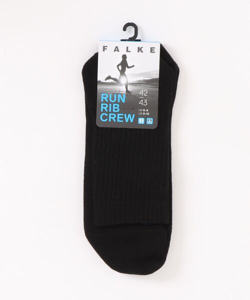 Bshop（ビショップ）の「FALKE | Run Rib Crew Socks（ソックス/靴下・メンズ・ブラック/ダークグレー/ライトグレー/ホワイト・42/43/39/41）」の3枚目の写真