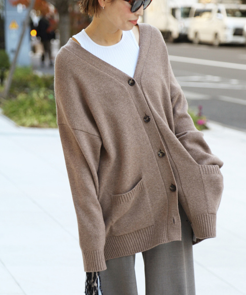 deuxieme classe EVERYDAY I LIKE カーディガン ブランド古着】【EVERYDAY I LIKE.】ニットカーディガン（カーディガン