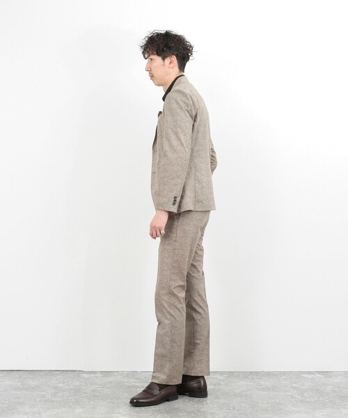NOLLEY’S(ノーリーズ)の「《ビジカジ/セットアップ対応》COOLDOTS JK/クールドッツ テーラードジャケット 26SS(テーラードジャケット・メンズ・ベージュ/インディゴブルー/チャコールグレー/グレー系その他/ブルー系その他・XL/L/M/S)」の17枚目の写真