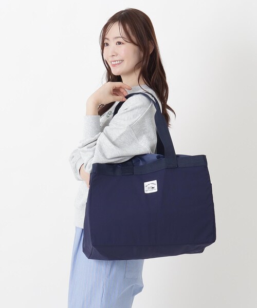 one'sterrace(ワンズテラス)の「【ワンズテラスオリジナル】LTIE 保冷ショッピングバッグ(エコバッグ/サブバッグ・レディース・パープル系2/ネイビー系5/グレー系4・99)」の8枚目の写真