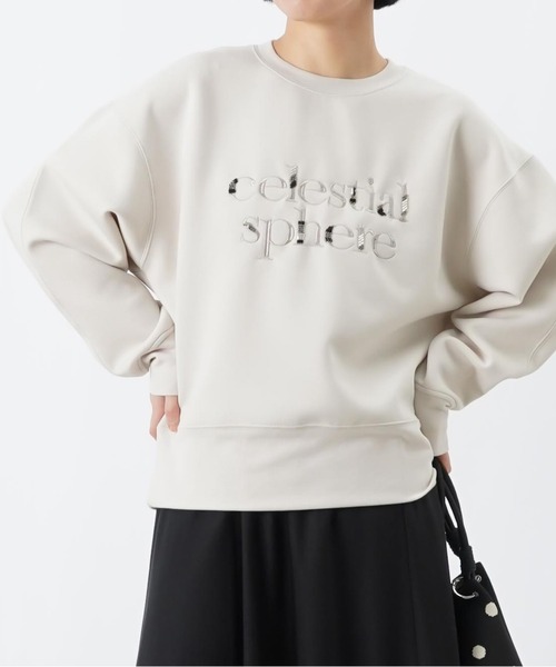 LC/LLL ライトダンボールビーズ+刺繍ロゴプルオーバー（Tシャツ
