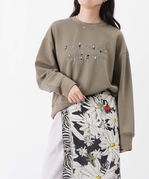 LC/LLL ライトダンボールビーズ+刺繍ロゴプルオーバー