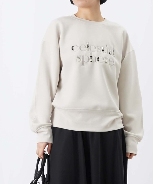 LC/LLL ライトダンボールビーズ+刺繍ロゴプルオーバー（Tシャツ