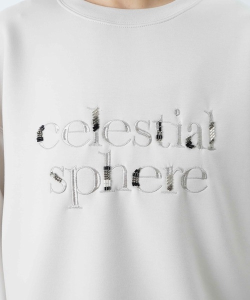 LUCA/LADY LUCK LUCA(ルカ/レディラックルカ)の「LC/LLL ライトダンボールビーズ+刺繍ロゴプルオーバー(Tシャツ/カットソー・レディース・カーキ/ブラック/オフホワイト・FREE)」の17枚目の写真