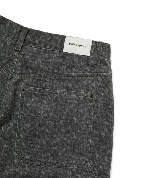 thisisneverthat(ディスイズネバーザット)の「Relaxed Painter Short(その他パンツ・メンズ・ブラウン/レオパード/ホワイト・L/M/S/XL)」の4枚目の写真